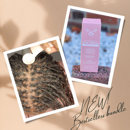 WNL Locs Hair Serum and Scalp Roller Bundle