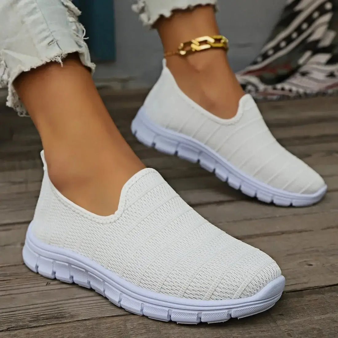 Easy Slip on Loafers Breatheable Comfortable