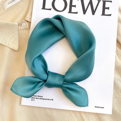 Classic 100% Silk Bandana Scarf