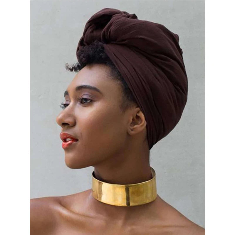 Headband Wrap Scarf For Locs &amp; Braids