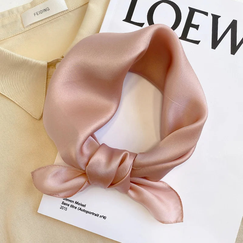 Classic 100% Silk Bandana Scarf