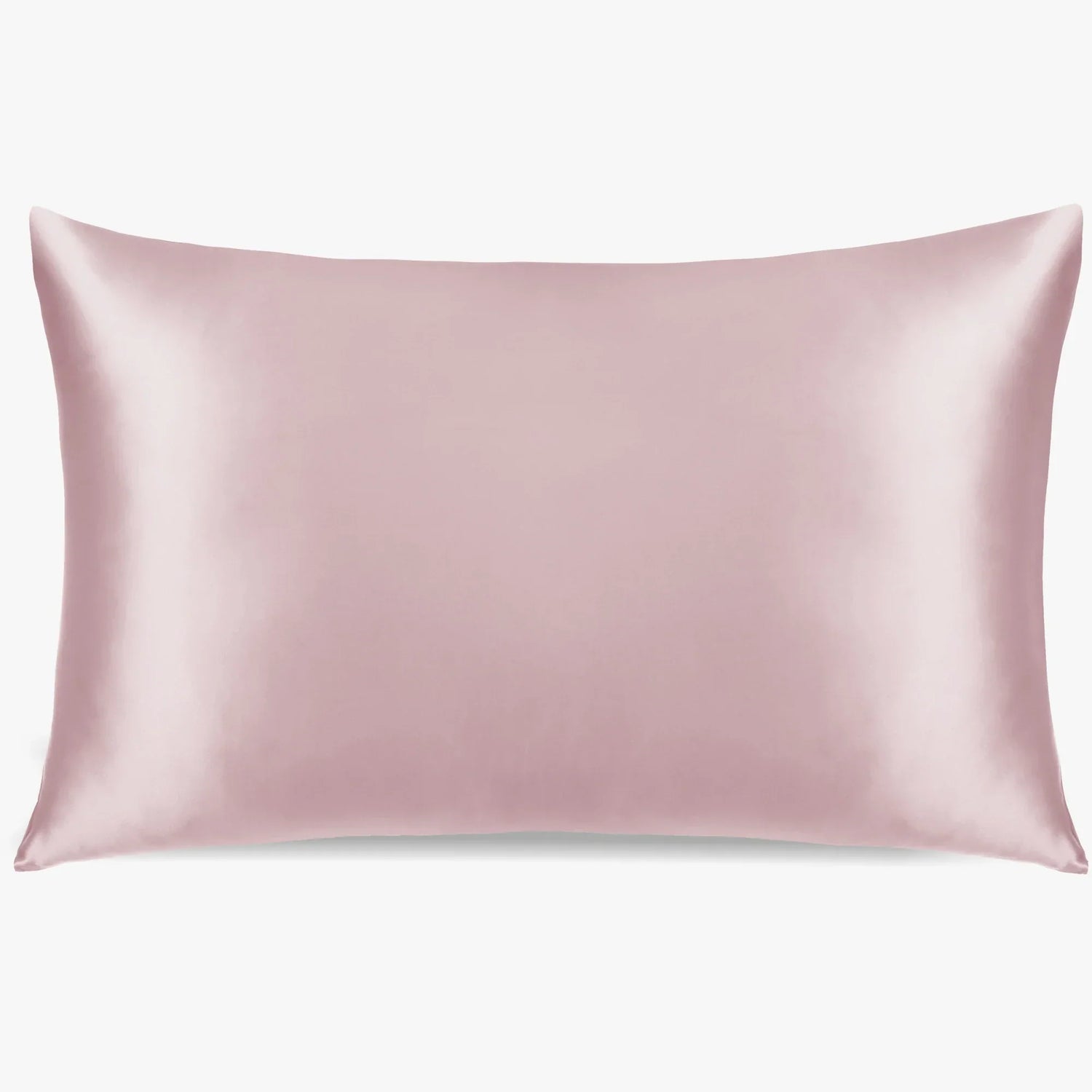 Pink silk pillowcase from the WNL Hair Serum &amp; Silk Pillowcase Bundle, designed to protect locs and retain moisture during sleep.
