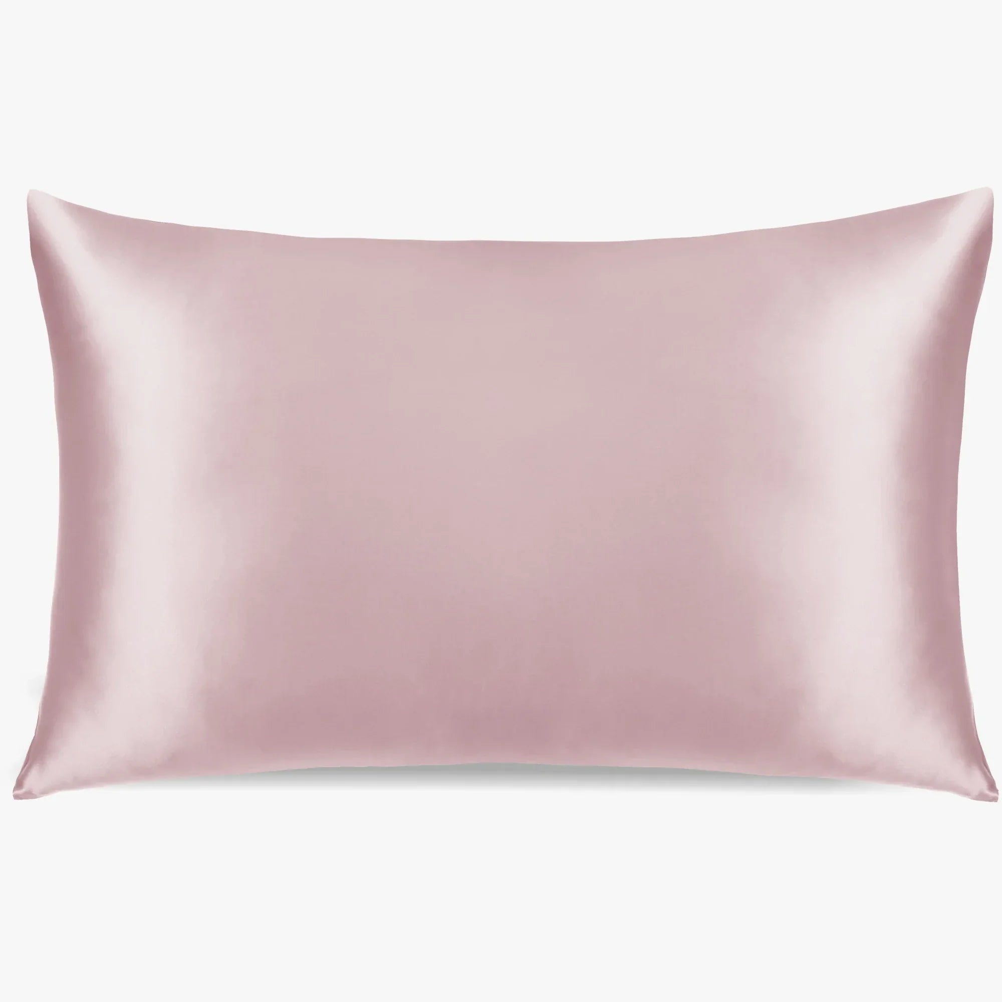Pink silk pillowcase from the WNL Hair Serum &amp; Silk Pillowcase Bundle, designed to protect locs and retain moisture during sleep.