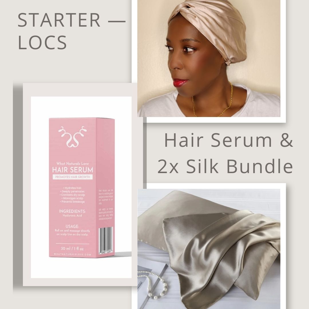 Starter Locs - WNL Hair Serum &amp; Double Silk Bundle