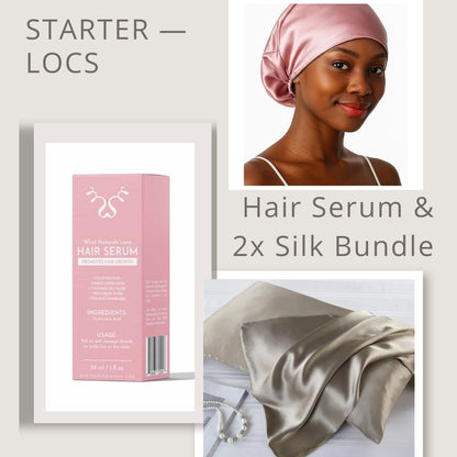 Starter Locs - WNL Hair Serum &amp; Double Silk Bundle