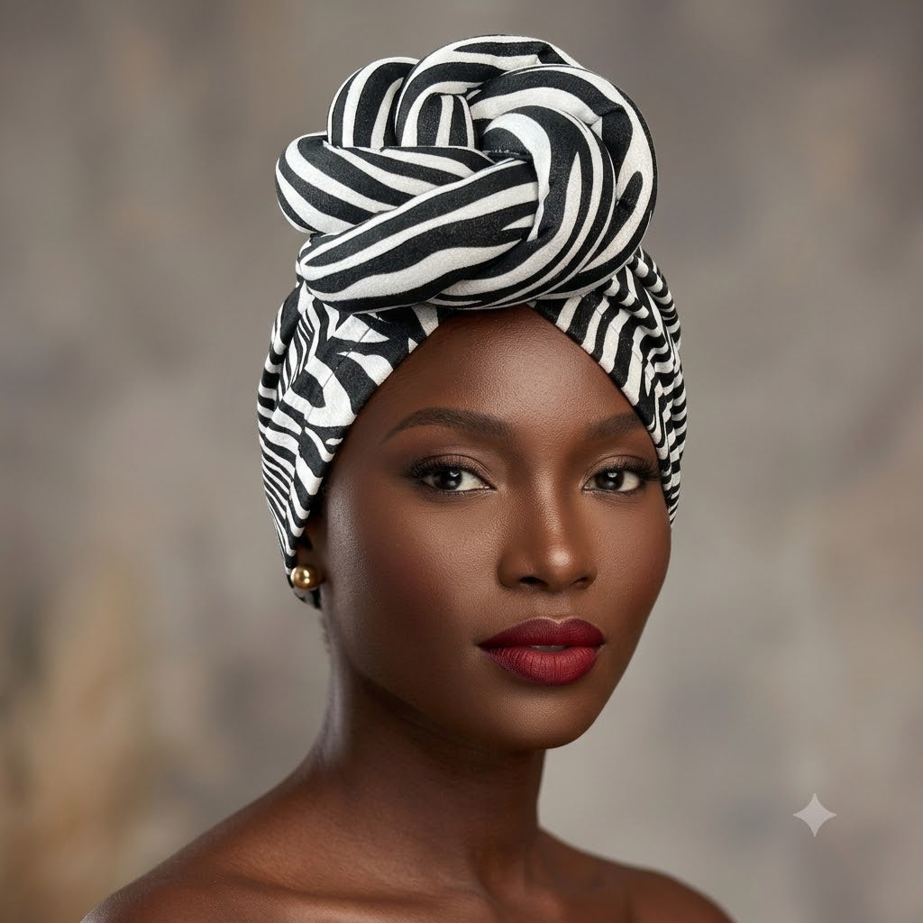 Stylish Patterned Knot Turban Headwrap Collection