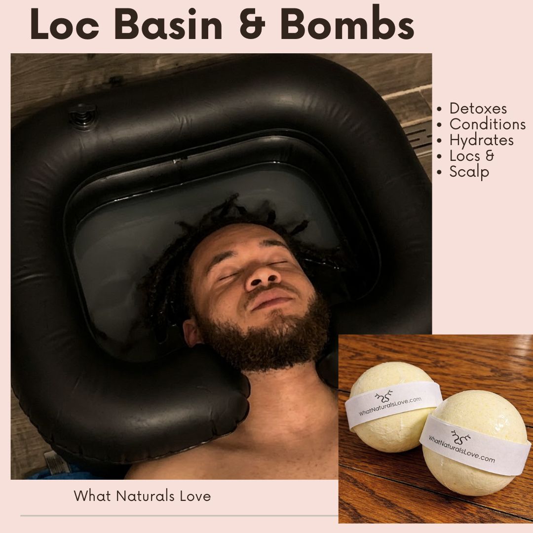 Wasbak voor Locs, Dreadlocks, Microlocs