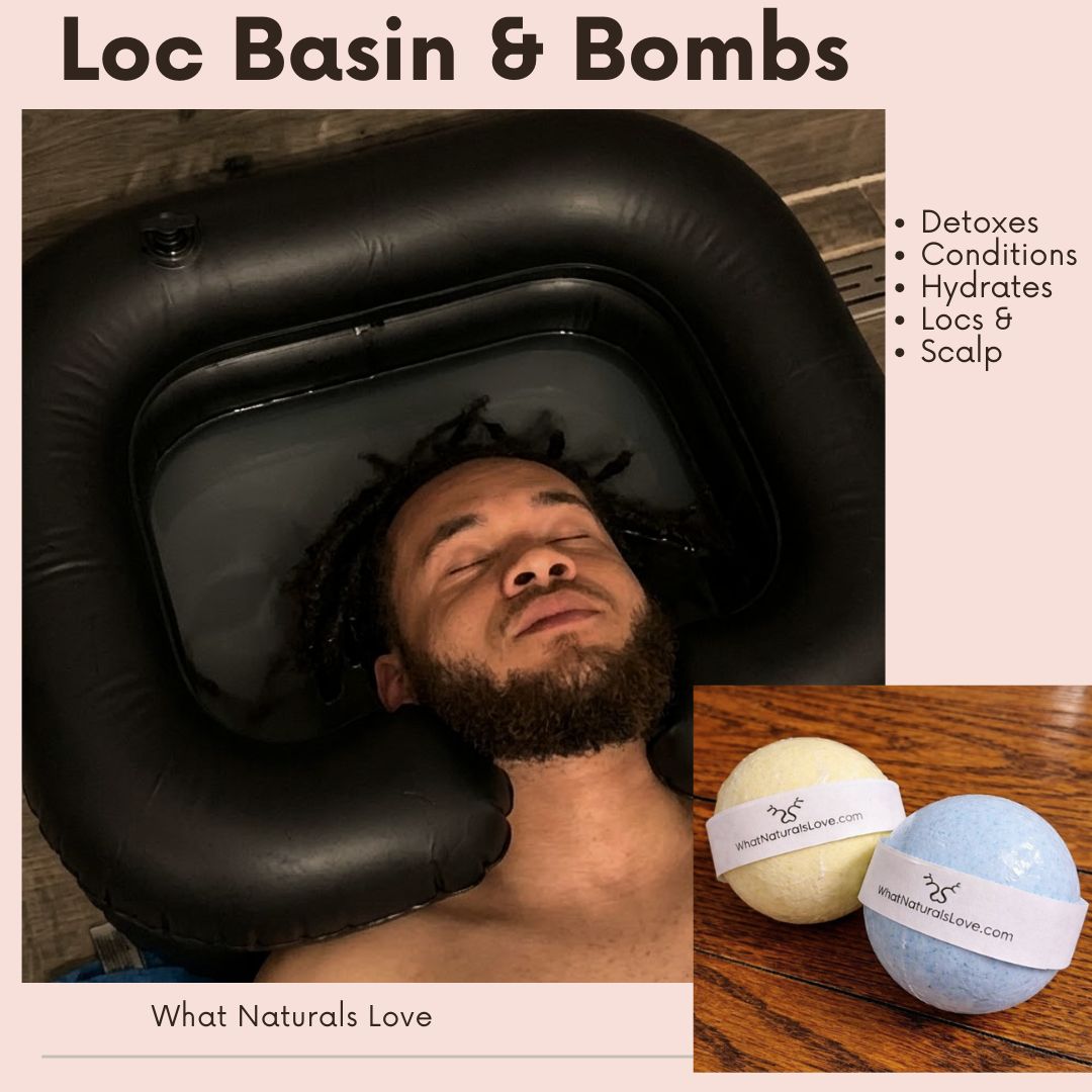 Wasbak voor Locs, Dreadlocks, Microlocs