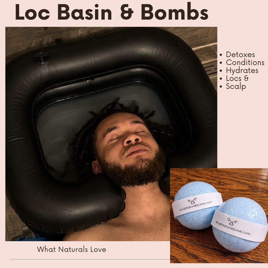 Wasbak voor Locs, Dreadlocks, Microlocs