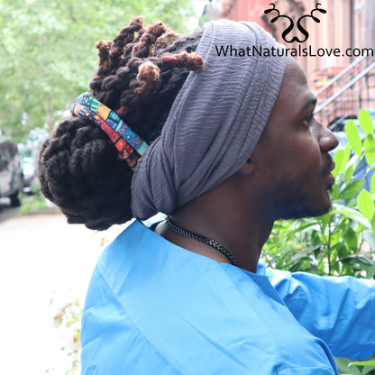 Extra large Breathable wrap for Locs and Dreadlocks