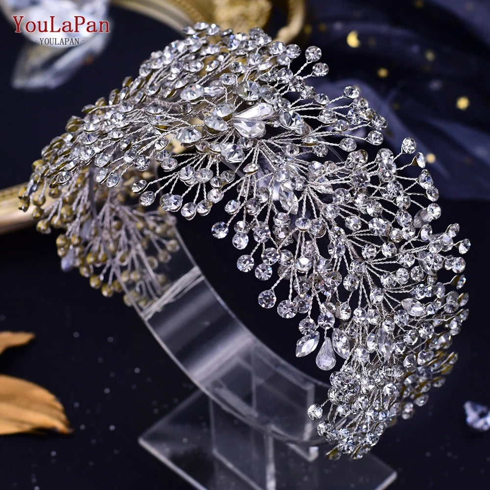 Bridal Crown Tiara – Luxury Boho Wedding Headpiece