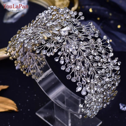 Bridal Crown Tiara – Luxury Boho Wedding Headpiece