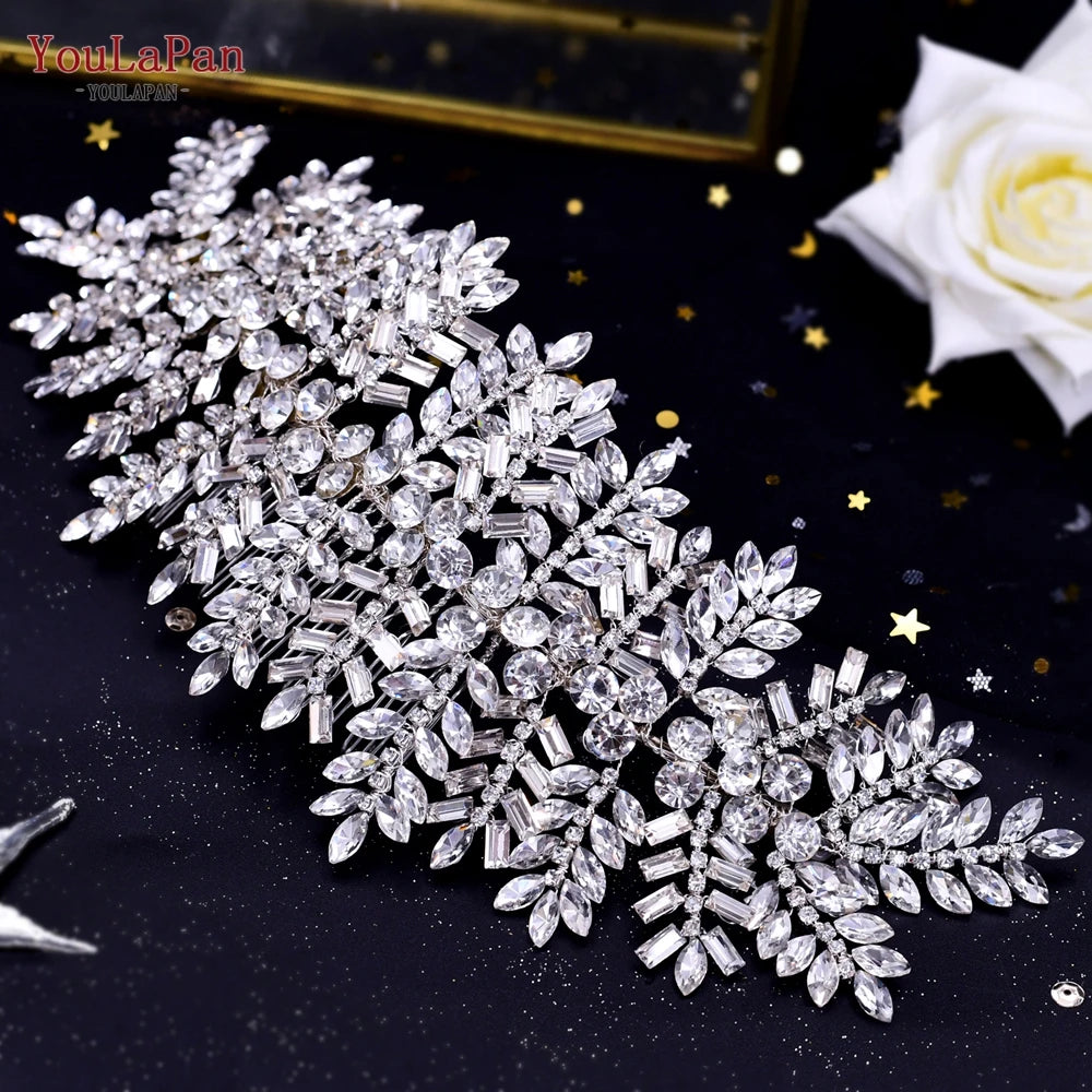 Bridal Crown Tiara – Luxury Boho Wedding Headpiece