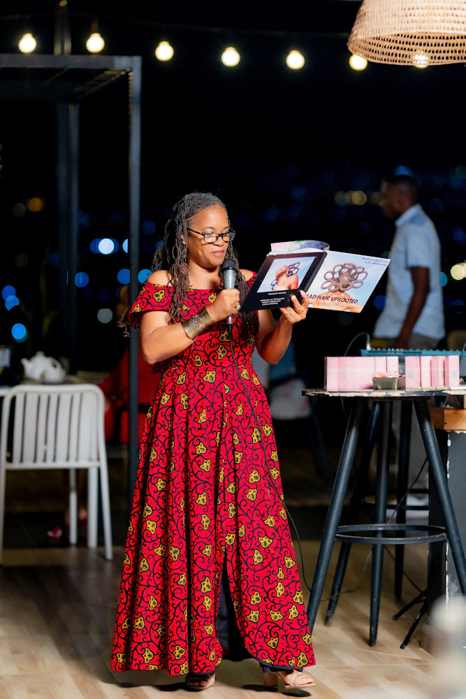 Drs. Mireille Liong reads from BAD Hair Uprooted, the Untold History of Black Follicles