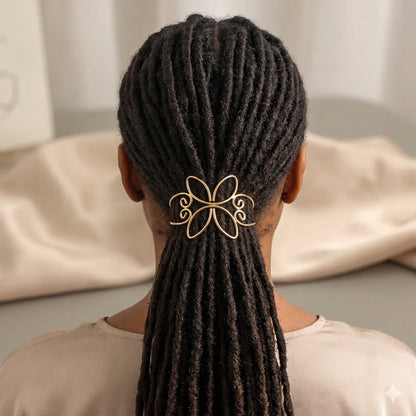 Hair Cuff – Handmade Wire Flower Crown
