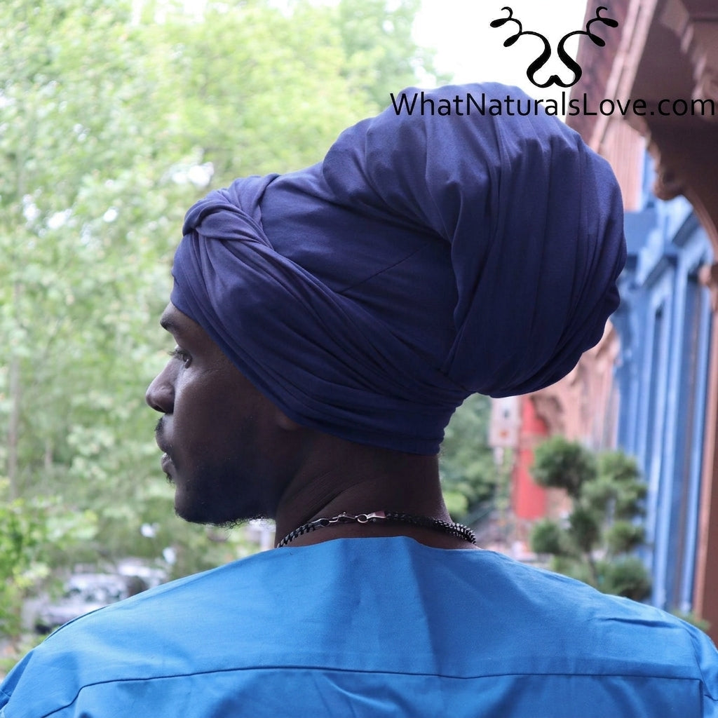 Multi Wear Magic Headwrap for Locs, Sisterlocks, Braids, Afros and Dreadlocks - Solid Colors