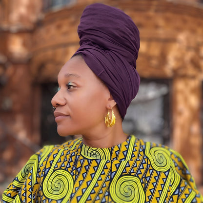 Multi Wear Magic Headwrap for Locs, Sisterlocks, Braids, Afros and Dreadlocks - Solid Colors
