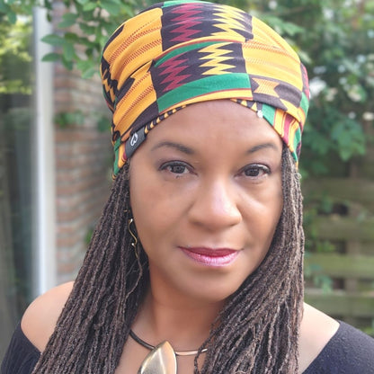 Long Tail Tube Wrap to style and protect Locs, Sisterlocks and Dreadlocks