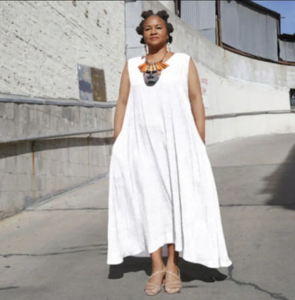 Comfortable Maxi dress with Pockets