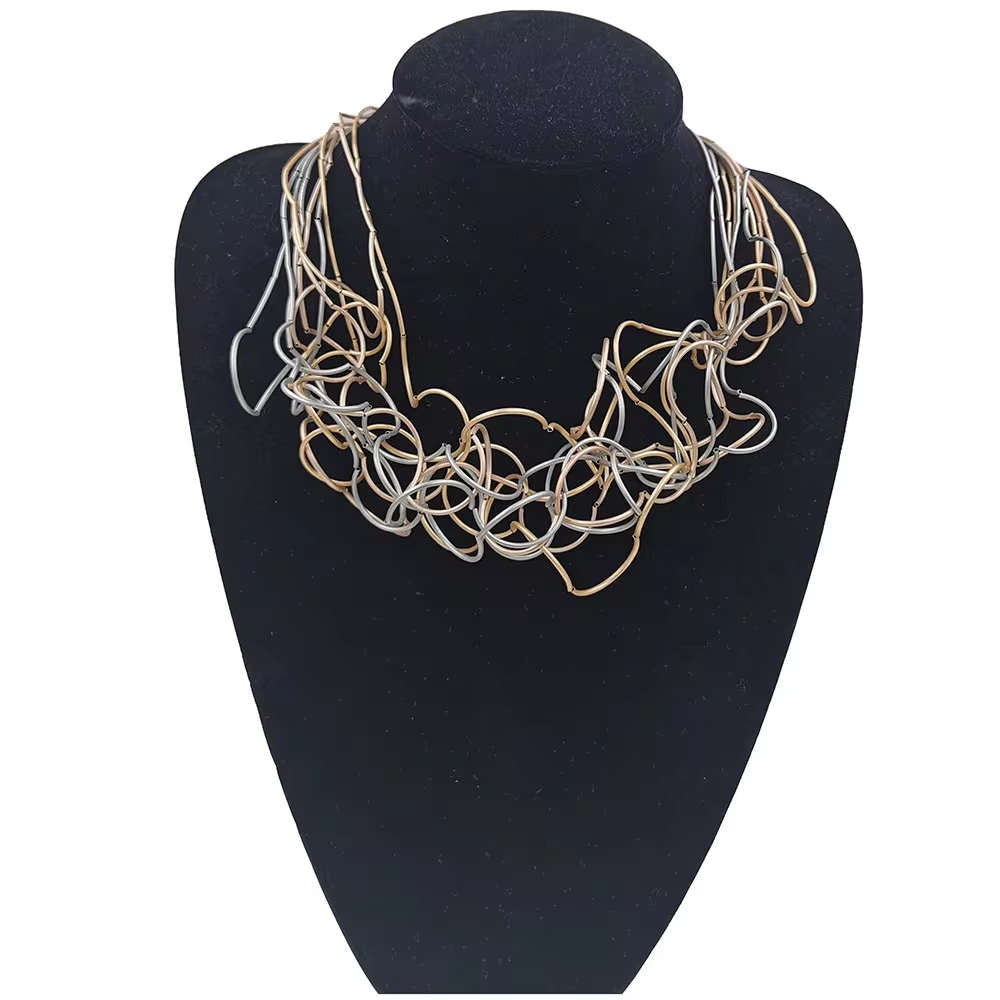 Entwine Wearable Art Necklace\