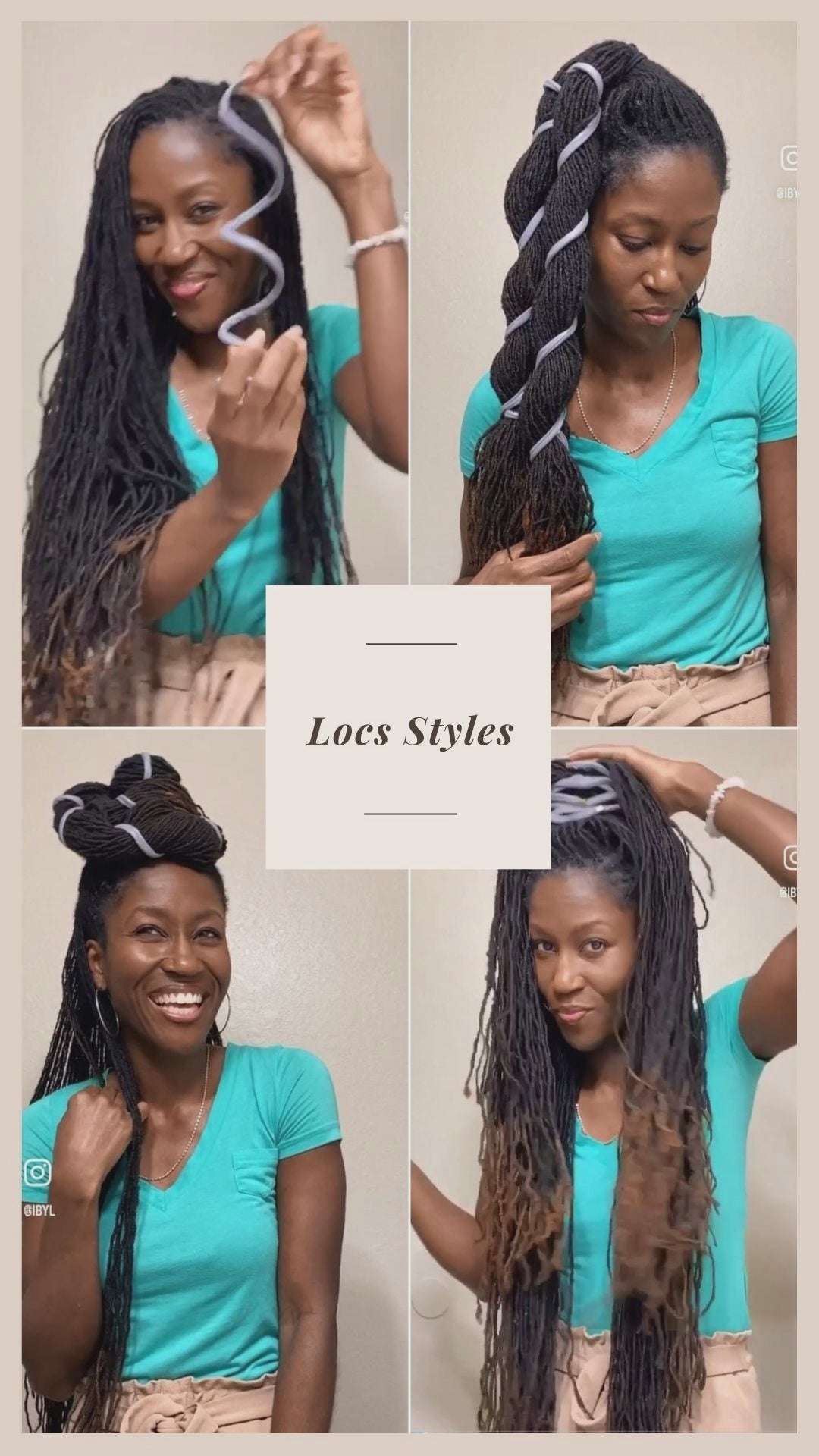 Non damaging Tension Free Easy to use Ponytail Holder for Locs