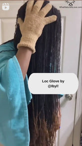 Loc Glove to clean, maintain and dry locs Success Perfect Gift for fathers day 2024