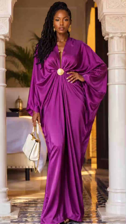 The Royal Imperial Satin Kaftan