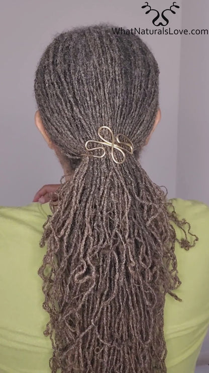 One of a Kind Handmade Wire Cuffs for Locs, Braids, Dreadlocks and Natural Hair