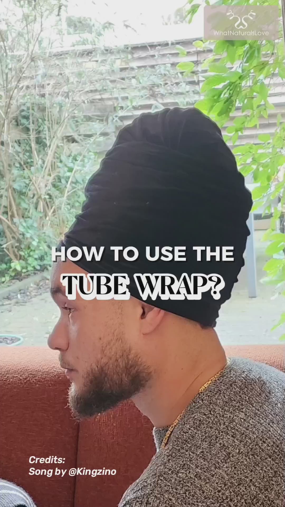 tube wrap for locs by zino_pc.mp4