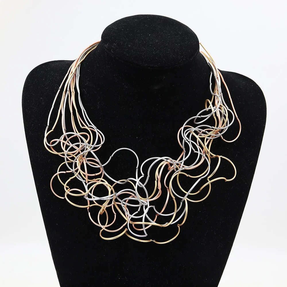 Entwine Wearable Art Necklace\