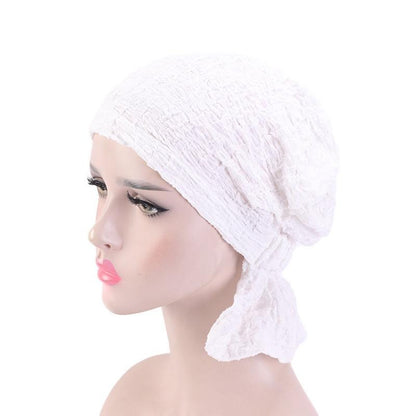 Breathable stretchy headscarf