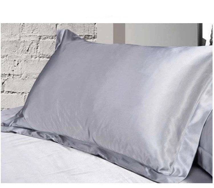 Simulation silk ice silk satin single pillowcase