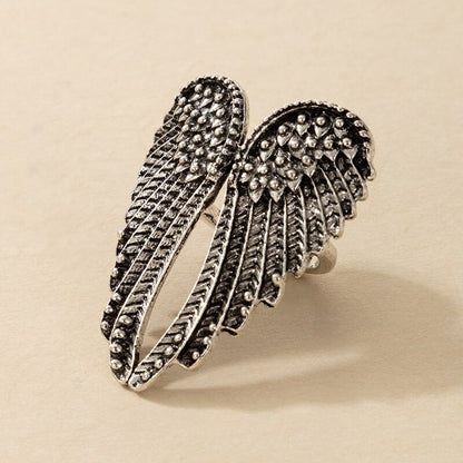 Angel Wing goud zilveren ringen voor vrouwen 