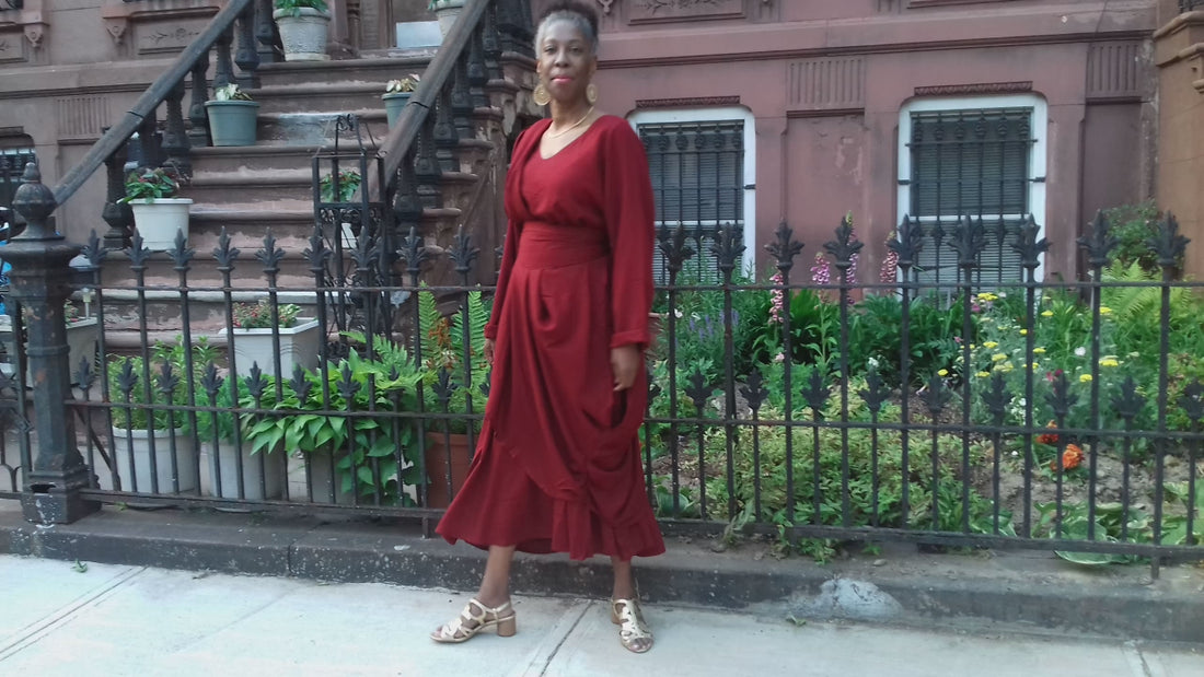 Moroccan Magic Dress with Sleeves One Size Fits Most