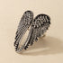 Angel Wing Gold Silver Rings For Women