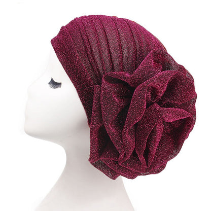 Big flower turban Perfect for Memorial Day 2024