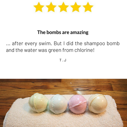 Organic Shampoo Bombs for Locs