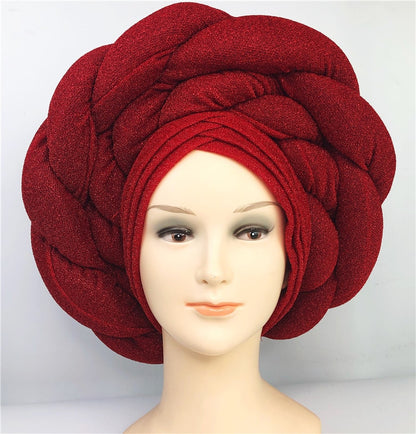 Regal Gele Headwrap: Urban Elegance Unveiled