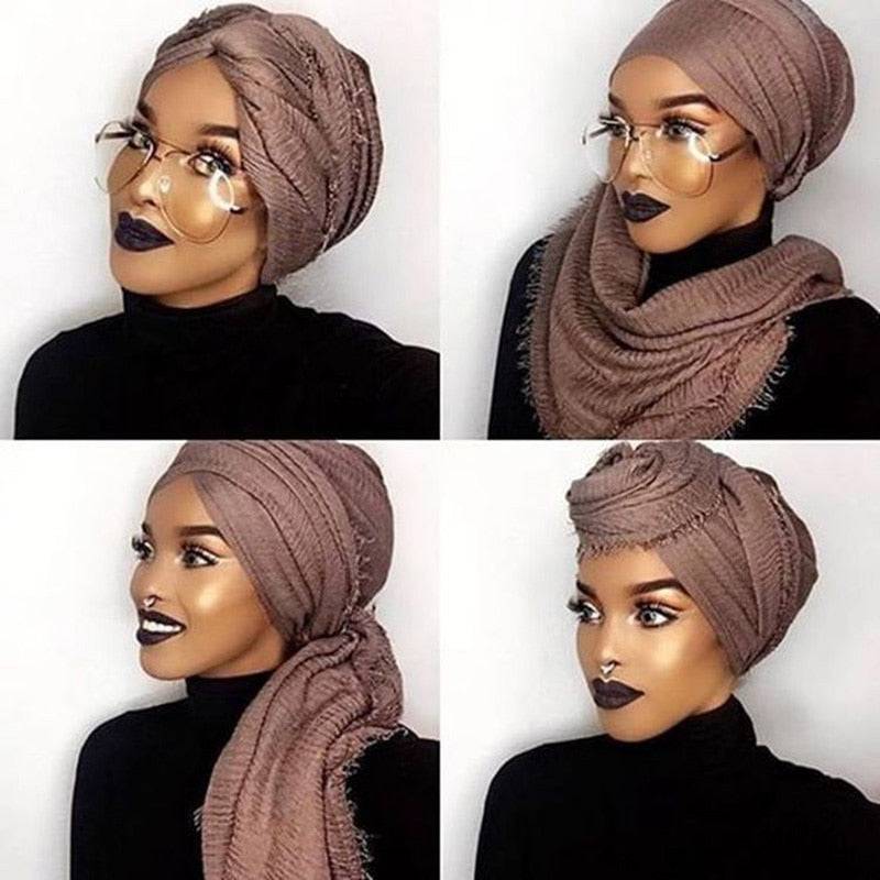 Fashionable Multi Wear Headwrap Shawl