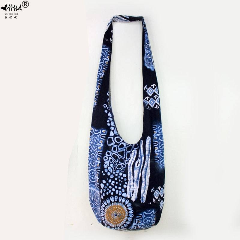 Sling Crossbody Shoulder Bag Bohemian Boho Style 