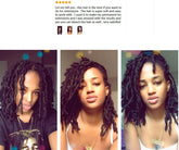 Afro Kinky Bulk Human Hair for Locs & Braids - Remy Peruvian 