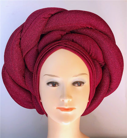 Regal Gele Headwrap: Urban Elegance Unveiled