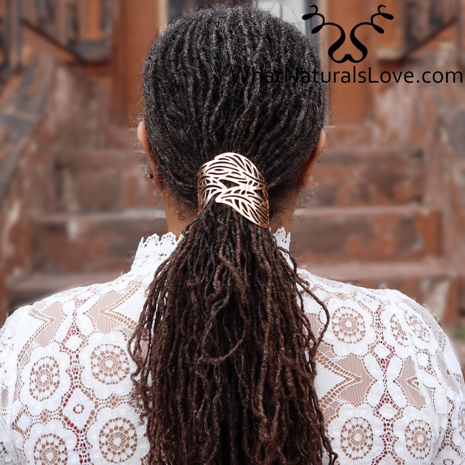 Retro Hair Cuff for Locs, Sisterlocks, Dreadlocks 