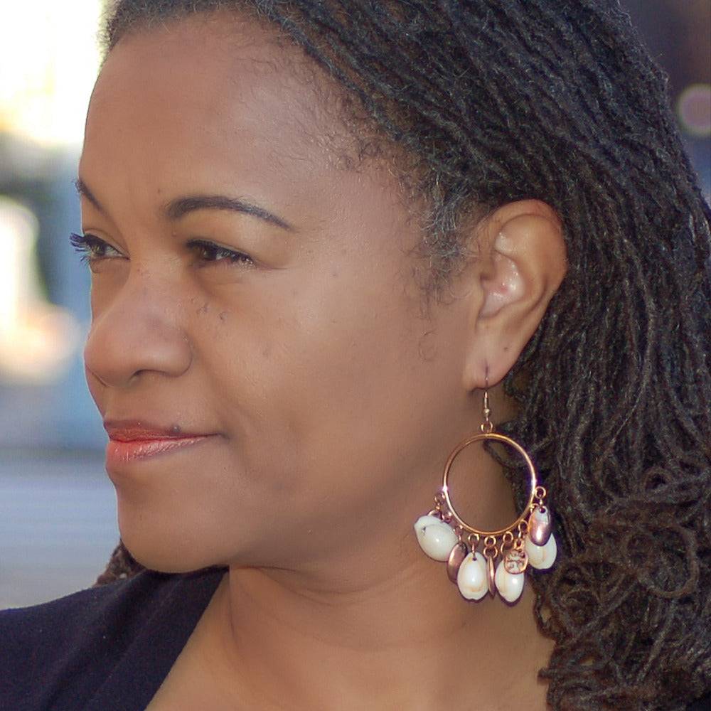 Cowrie Shell Earrings that never go out of Style