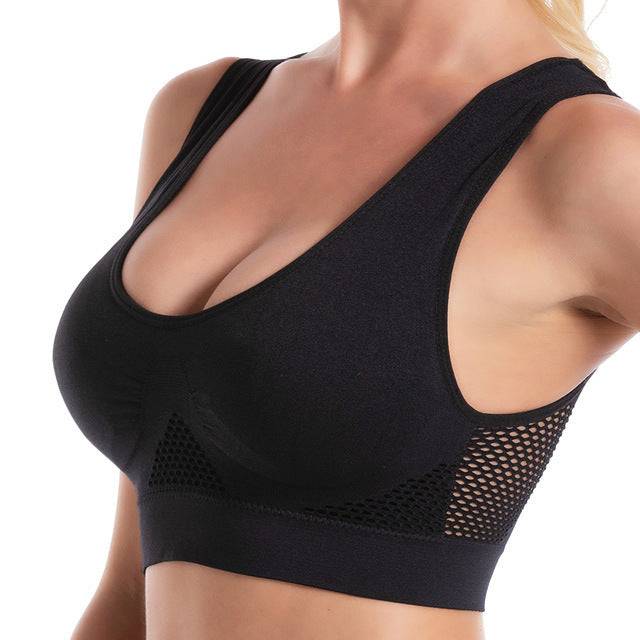 Mesh sports Bra from Small to 6X Success