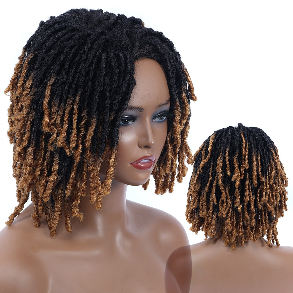 E455 T30 Starter Locs Wigs for Black Women on a Loc Journey