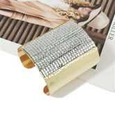 Sparkling Charm Rhinestones Alloy Cuff Bracelets for Women