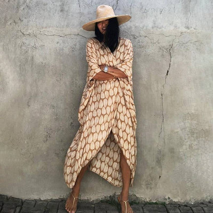 Tie Dye Beach Dress - Summer Outfits