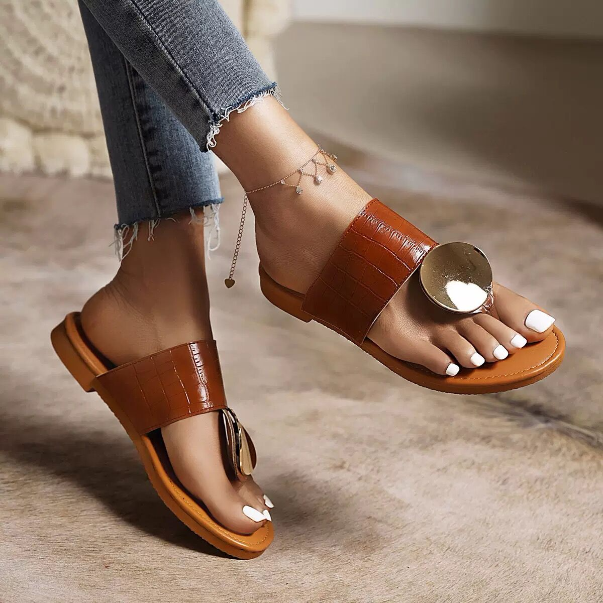 Marina zomer casual platte sandalen