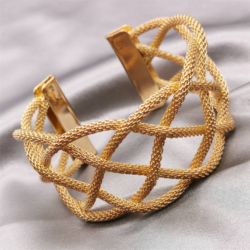 Retro Cuff Geometry Luxury Bracelets For Women